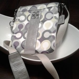 Coach Julia Op-Art screen crossbody bag